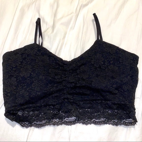 Zenana Outfitters Other - Black Lace Bralette